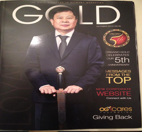 organo gold rivista
