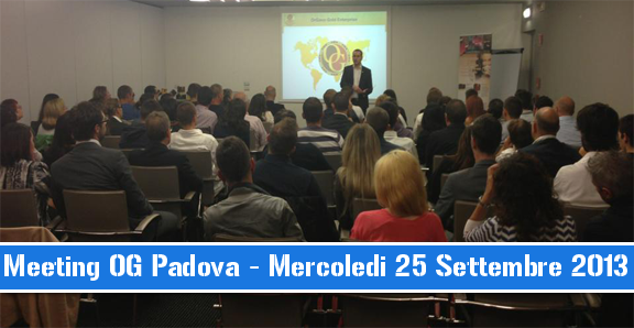 Meeting OG Padova – Mercoledi 25 Settembre 2013