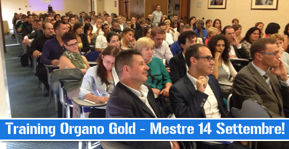 Training Organo Gold – Mestre 14 Settembre!