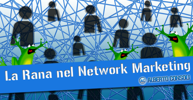 la rana nel network marketing